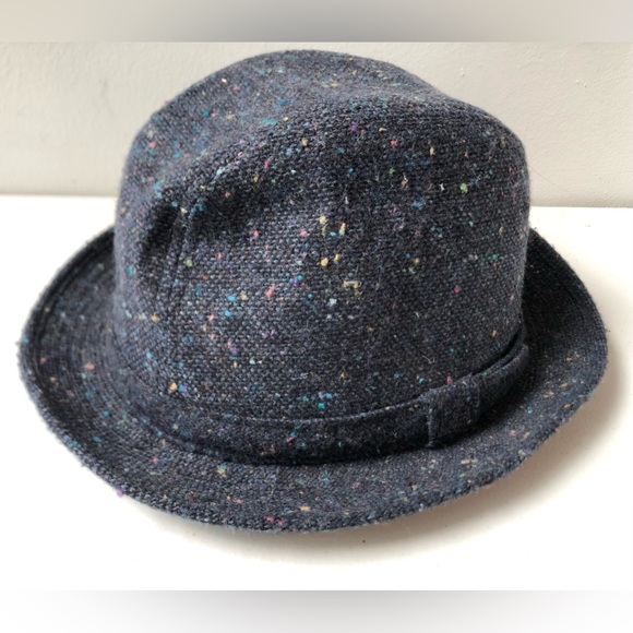 Dorfman Pacific Wool Blend Fedora Gray Size Small 6 3/4 - 6 7/8 - Picture 3 of 9